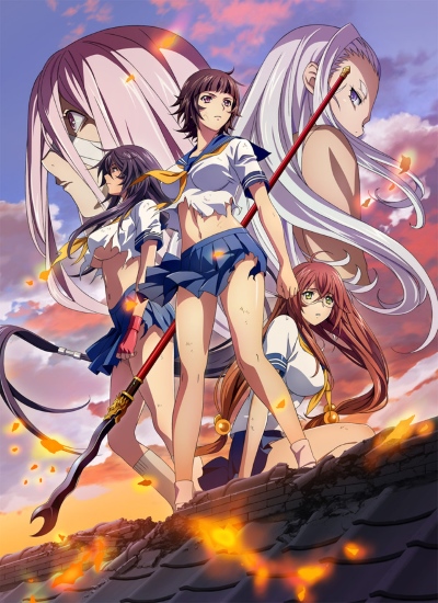 Школьные войны 5 сезон / Ikkitousen: Western Wolves ТВ-5